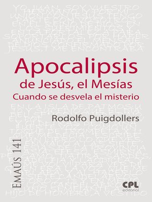 cover image of Apocalipsis de Jesús, el Mesías